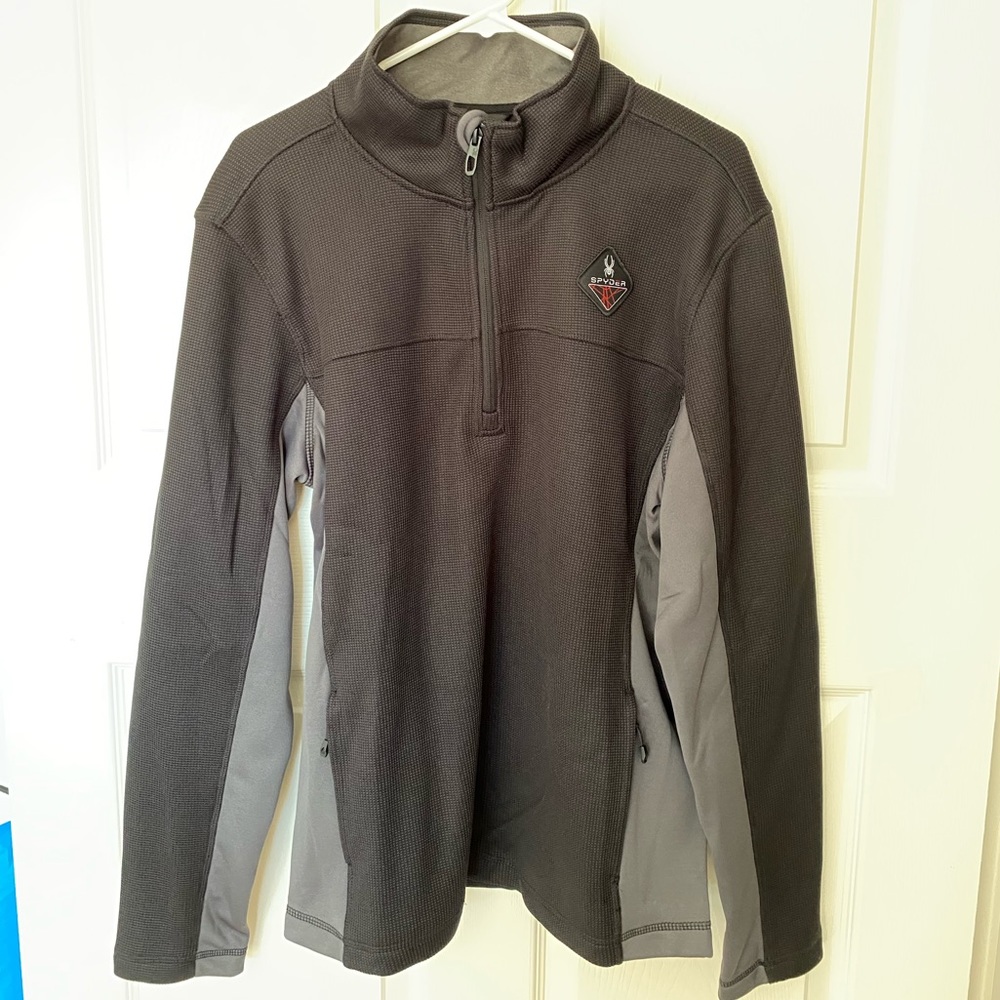 SPYDER Quarter Zip NWT! Size L